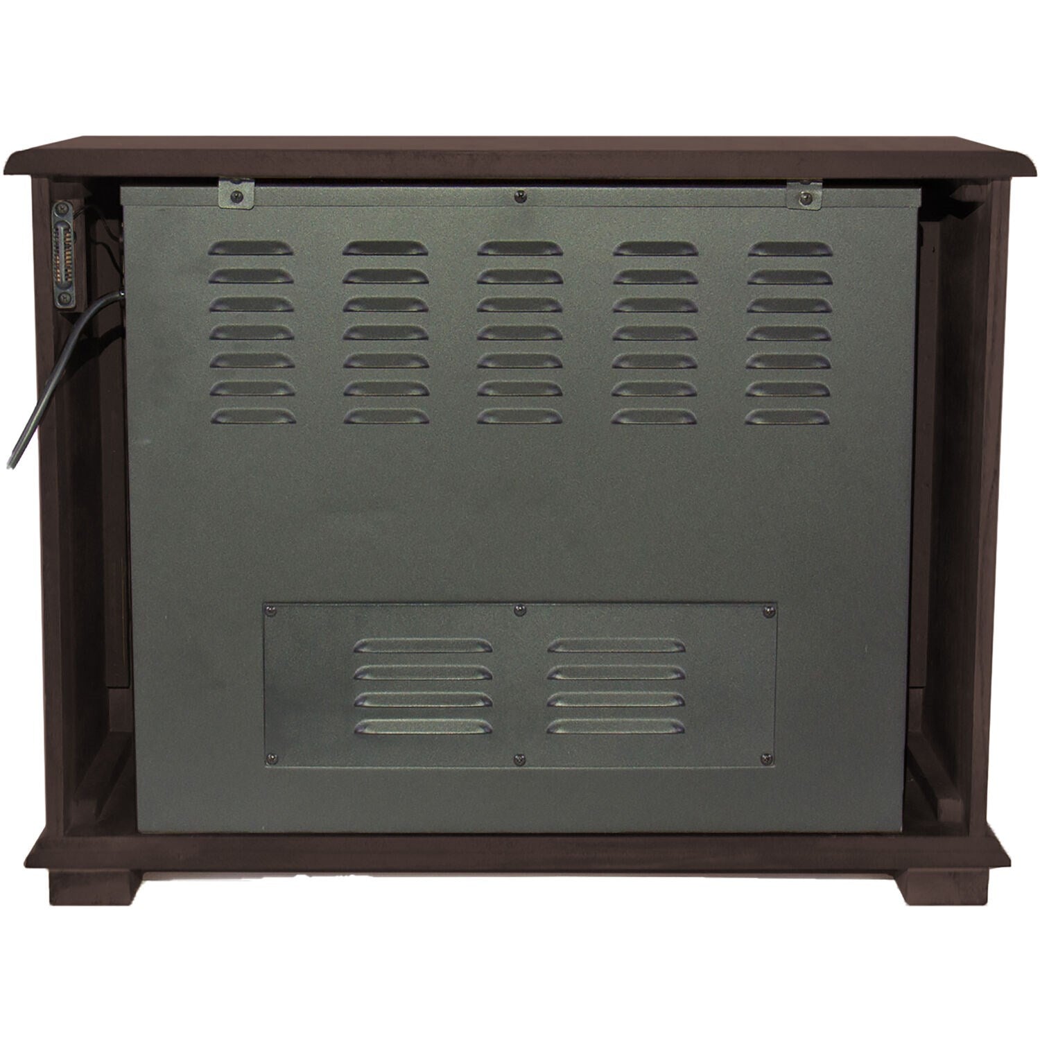 LifeSmart - 28.5 inch Fireplace Heater - Dark Walnut | MDFP2090US LifeSmart - 28.5 inch Fireplace Heater - Dark Walnut | MDFP2090US