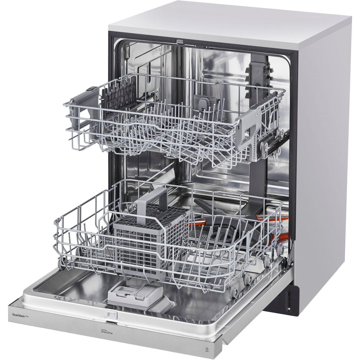 LG - 24 inch Front Control Dishwasher w/ Pocket Handel, ADA Compliant, QuadWash - ADFD5448AT LG - 24 inch Front Control Dishwasher w/ Pocket Handel, ADA Compliant, QuadWash - ADFD5448AT