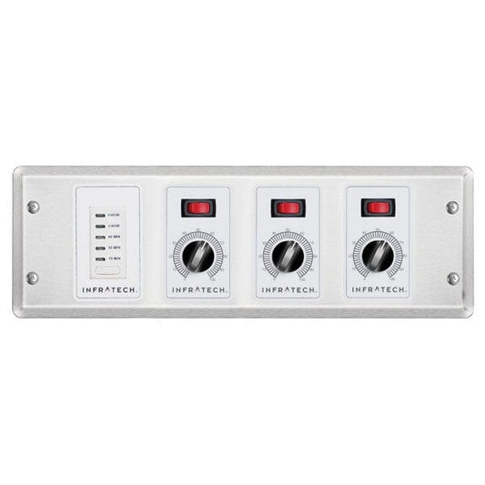 Infratech Controller Infratech 3 Zone Analog Control with Digital Timer | Solid State Control Packages MODEL 30-4047