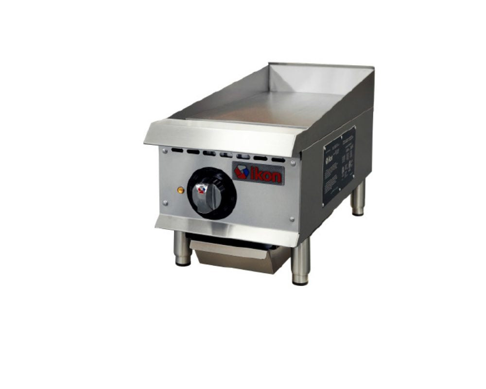 IKON COOKING - Commercial - 12" Electric 1 Element Thermostatic Control Griddle - 208V/240V - ITG-12E IKON COOKING - Commercial - 12" Electric 1 Element Thermostatic Control Griddle - 208V/240V - ITG-12E