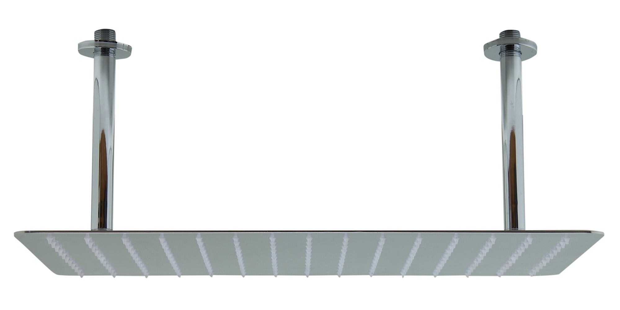 ALFI Brand - 20" Rectangular Polished Solid Stainless Steel Ultra Thin Rain Shower Head | RAIN2012-PSS ALFI Brand - 20" Rectangular Polished Solid Stainless Steel Ultra Thin Rain Shower Head | RAIN2012-PSS