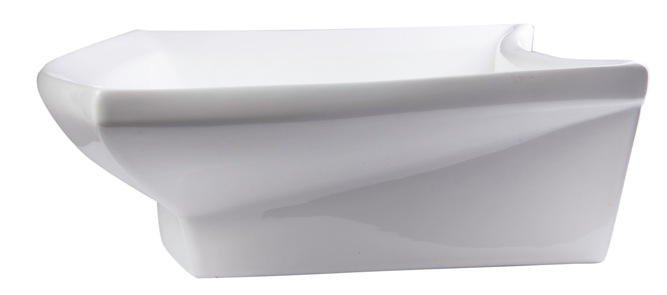 EAGO - 28" Rectangular Porcelain Bathroom Vessel Sink with Single Hole | BA142 EAGO - 28" Rectangular Porcelain Bathroom Vessel Sink with Single Hole | BA142