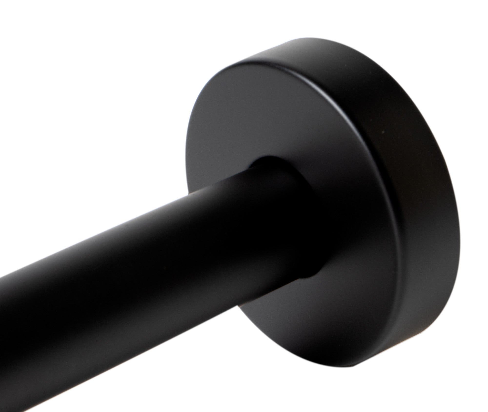 ALFI Brand - Black Matte 6" Round Ceiling Shower Arm | ABSA6R-BM ALFI Brand - Black Matte 6" Round Ceiling Shower Arm | ABSA6R-BM