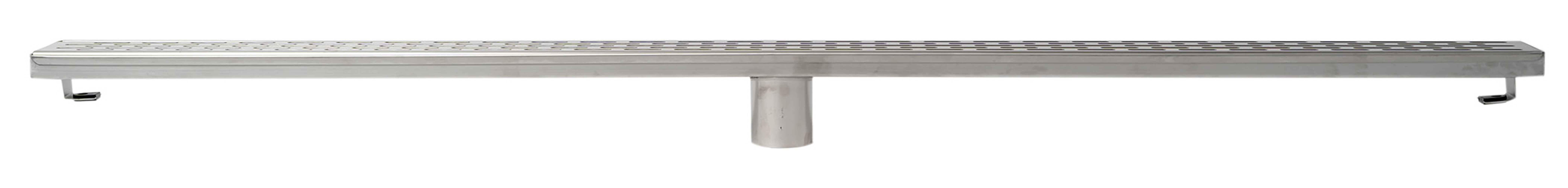 ALFI Brand - 47" Stainless Steel Linear Shower Drain with Groove Holes | ABLD47C-BSS ALFI Brand - 47" Stainless Steel Linear Shower Drain with Groove Holes | ABLD47C-BSS