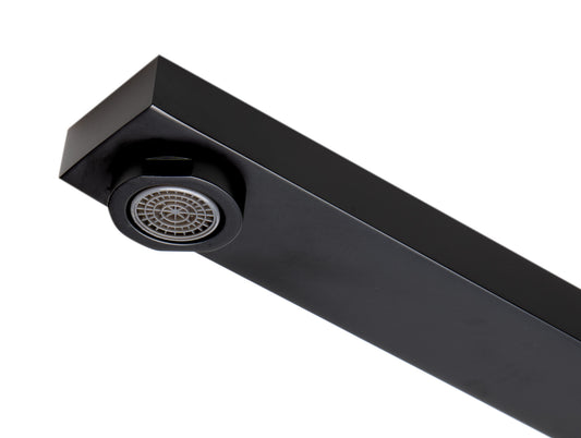 ALFI Brand - Black Matte Square Foldable Tub Spout | AB7701-BM