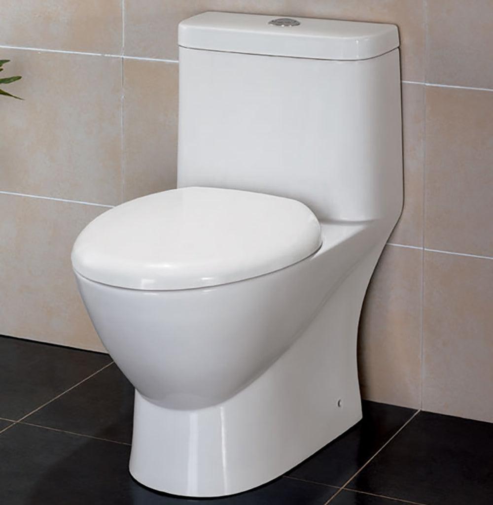 EAGO - MODERN DUAL FLUSH ONE PIECE ECO-FRIENDLY HIGH EFFICIENCY LOW FLUSH CERAMIC TOILET | TB346 EAGO - MODERN DUAL FLUSH ONE PIECE ECO-FRIENDLY HIGH EFFICIENCY LOW FLUSH CERAMIC TOILET | TB346
