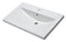 EAGO - White Ceramic 32"x19" Rectangular Drop In Sink | BH001