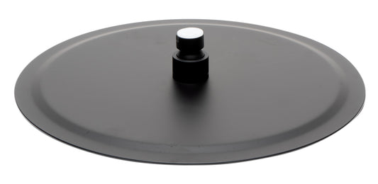 ALFI Brand - Matte Black Stainless Steel 12" Round Ultra-Thin Rain Shower Head | RAIN12R-BM