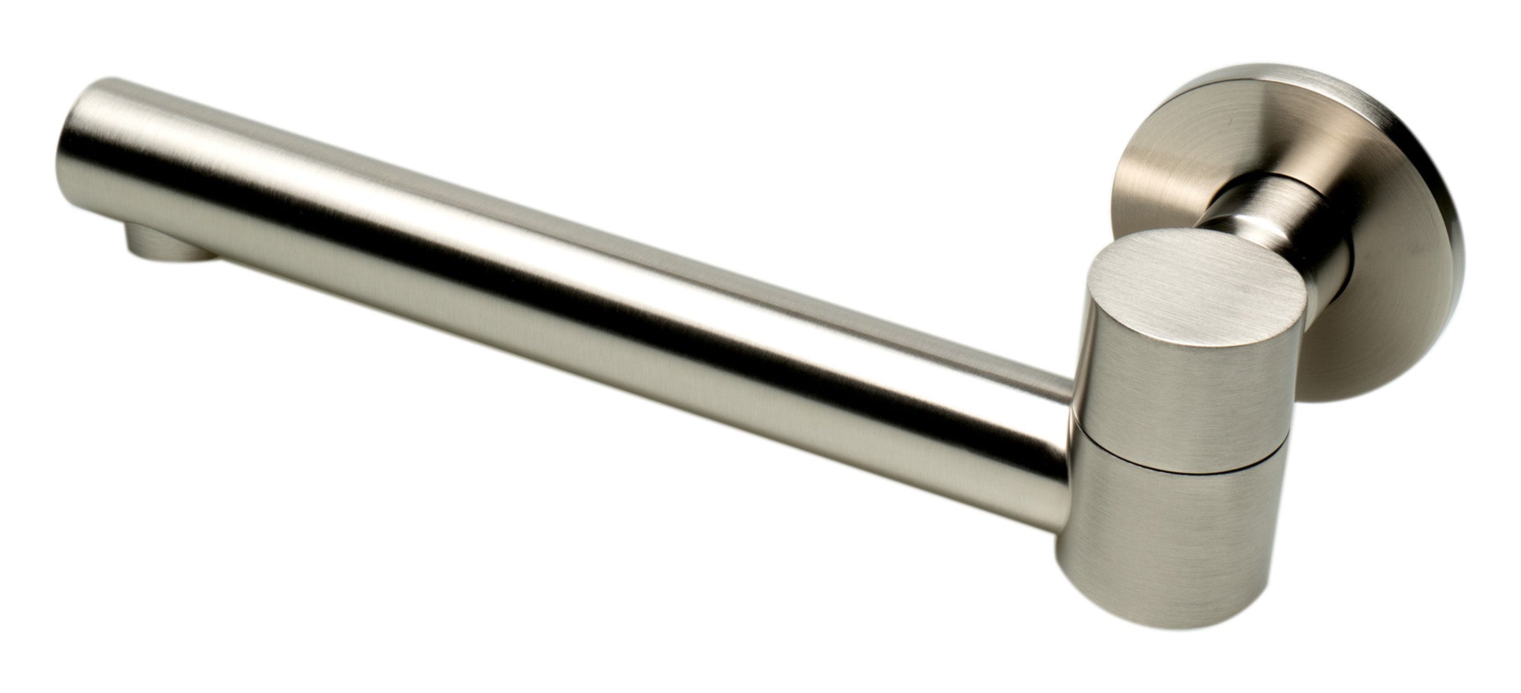 ALFI Brand - Brushed Nickel Round Foldable Tub Spout | AB6601-BN ALFI Brand - Brushed Nickel Round Foldable Tub Spout | AB6601-BN