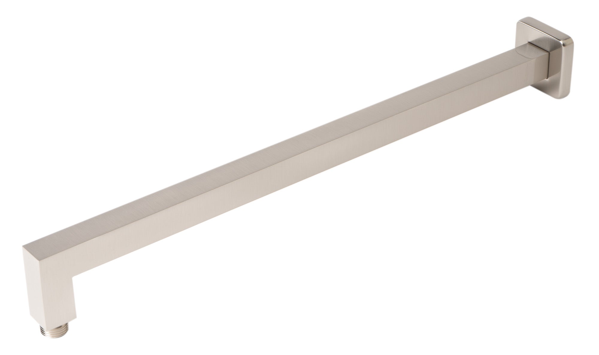 ALFI Brand - Brushed Nickel 20" Square Wall Shower Arm | ABSA20S-BN ALFI Brand - Brushed Nickel 20" Square Wall Shower Arm | ABSA20S-BN