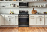 LG 5.8 CF / 30" Gas Range, Convection, Air Fry, ThinQ - Black Stainless LRGL5823D LG 5.8 CF / 30" Gas Range, Convection, Air Fry, ThinQ - Black Stainless LRGL5823D