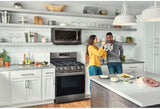 LG 5.8 CF / 30" Gas Range, Convection, Air Fry, ThinQ - Black Stainless LRGL5823D LG 5.8 CF / 30" Gas Range, Convection, Air Fry, ThinQ - Black Stainless LRGL5823D