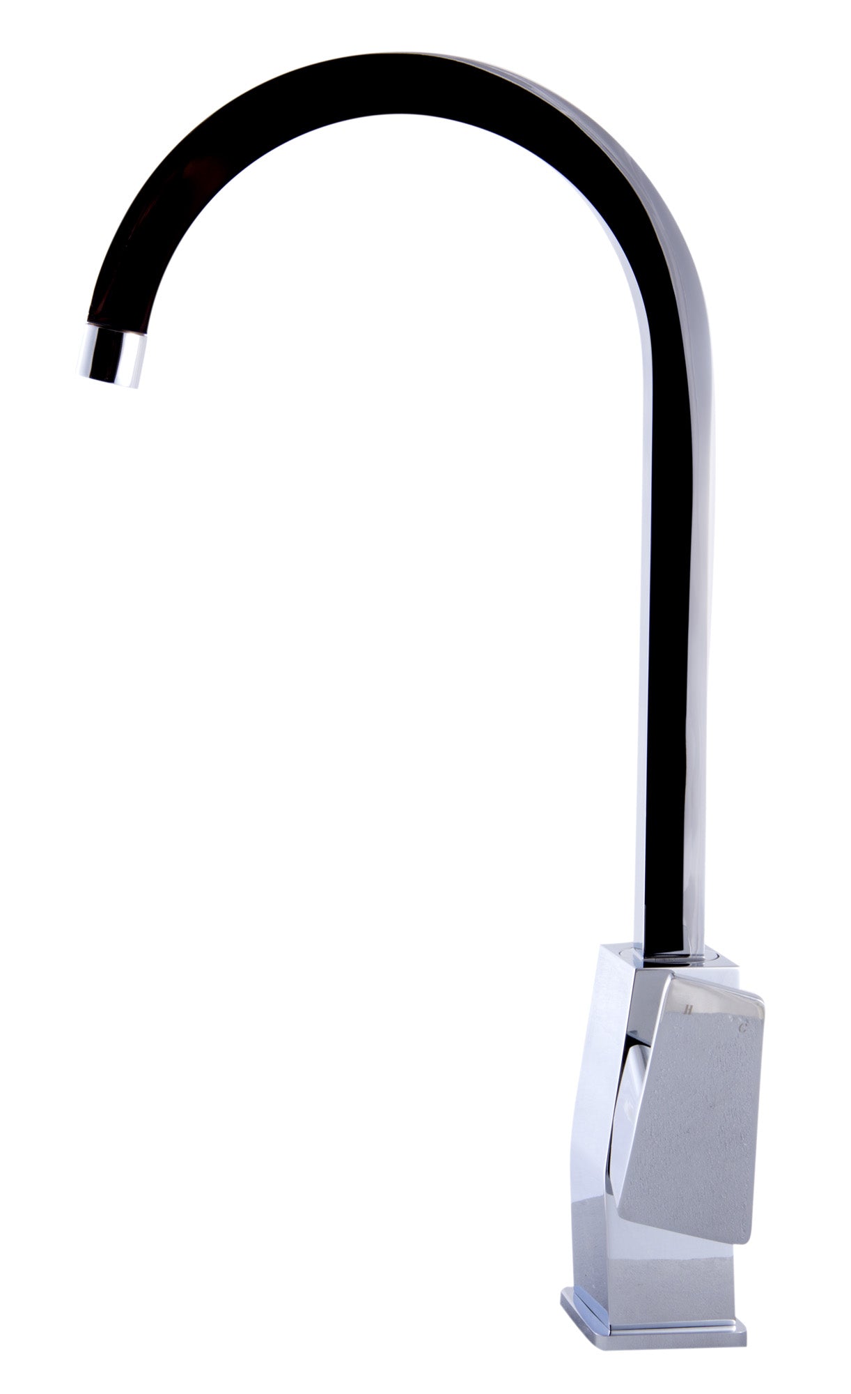 ALFI Brand - Polished Chrome Gooseneck Single Hole Bathroom Faucet | AB3470-PC ALFI Brand - Polished Chrome Gooseneck Single Hole Bathroom Faucet | AB3470-PC