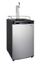 Kegco Beer Refrigeration 1 TAP 20" Wide Tap Stainless Steel Kegerator
