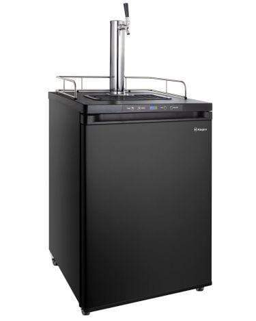 Kegco Beer Refrigeration 1 TAP 24" Wide Cold Brew Coffee Black Kegerator Kegco Beer Refrigeration 1 TAP 24" Wide Cold Brew Coffee Black Kegerator