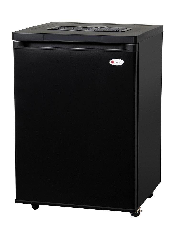 Kegco Beer Refrigeration 24" Wide Black Kegerator - Cabinet Only Kegco Beer Refrigeration 24" Wide Black Kegerator - Cabinet Only