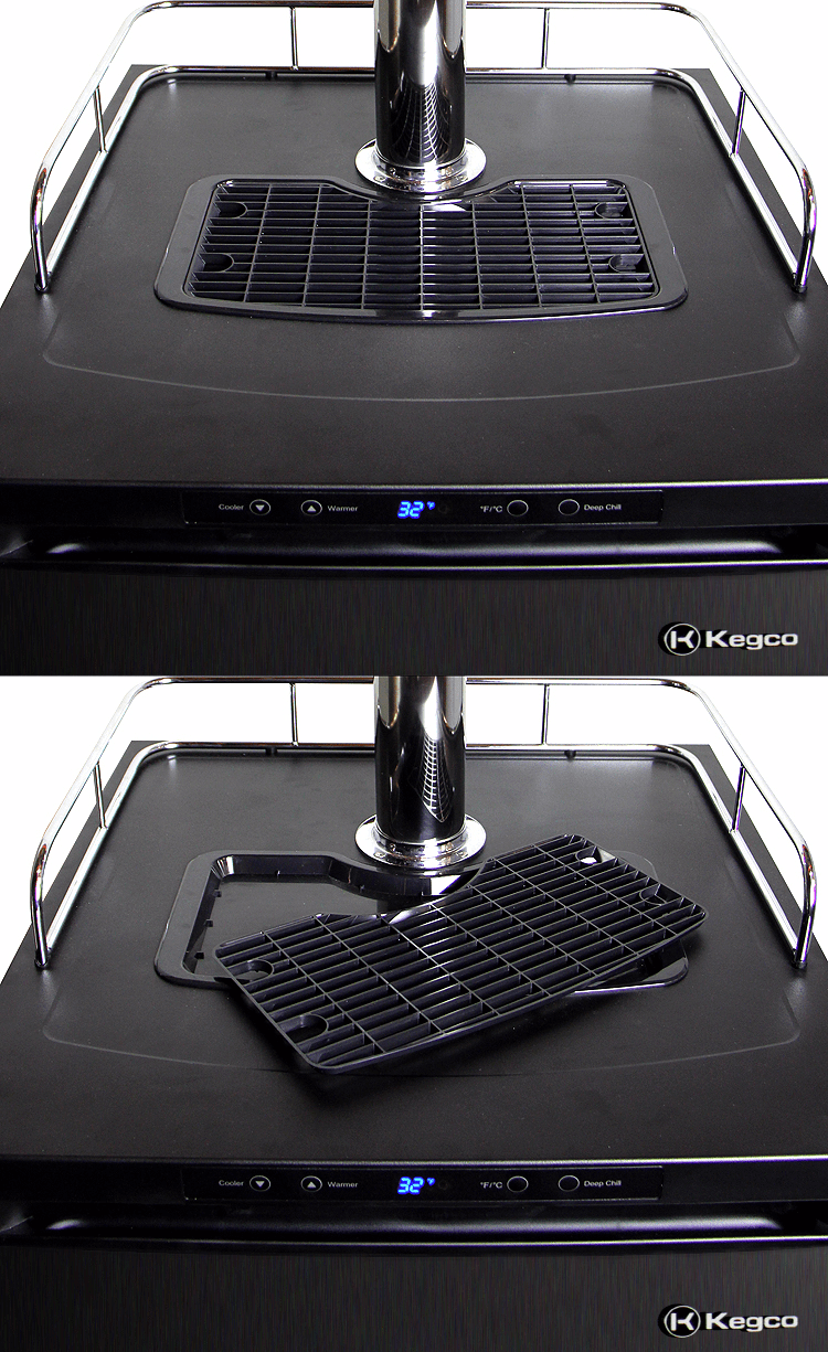 Kegco Beer Refrigeration 24" Wide Homebrew Single Tap Black Stainless Steel Digital Kegerator Kegco Beer Refrigeration 24" Wide Homebrew Single Tap Black Stainless Steel Digital Kegerator