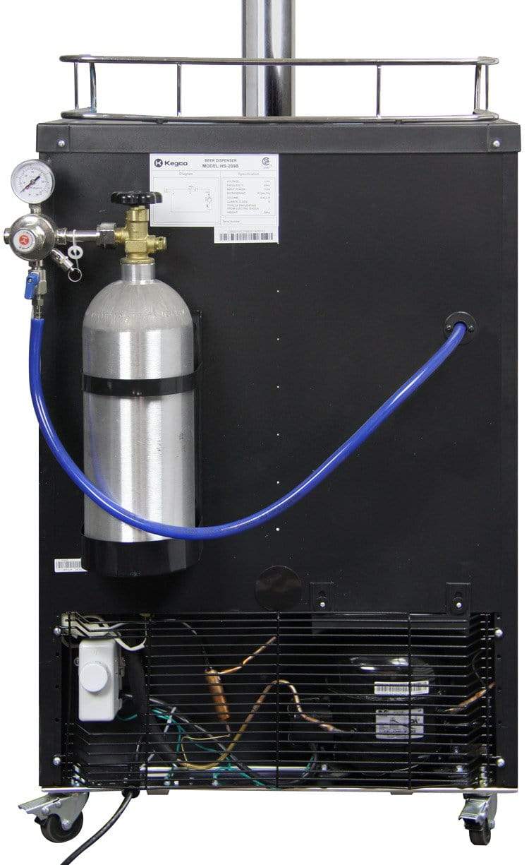 Kegco Beer Refrigeration 24" Wide Homebrew Single Tap Black Stainless Steel Digital Kegerator Kegco Beer Refrigeration 24" Wide Homebrew Single Tap Black Stainless Steel Digital Kegerator