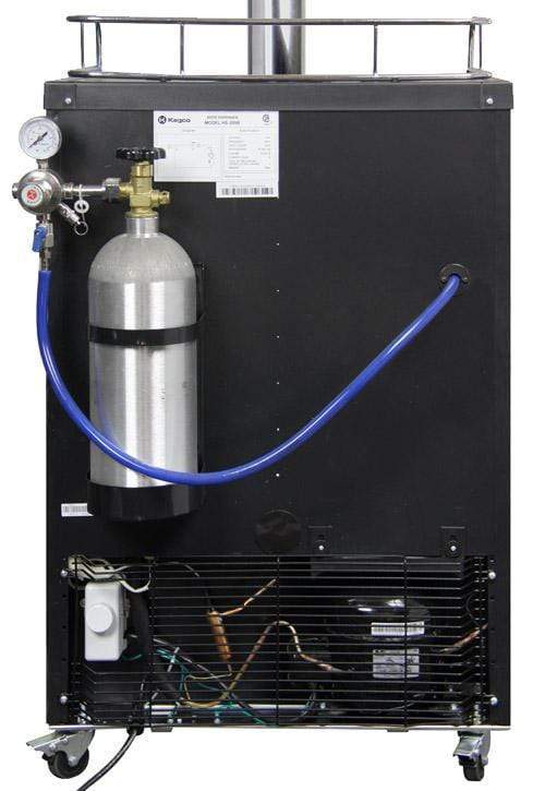 Kegco Beer Refrigeration 24" Wide Kombucha Tap Black Kegerator Kegco Beer Refrigeration 24" Wide Kombucha Tap Black Kegerator
