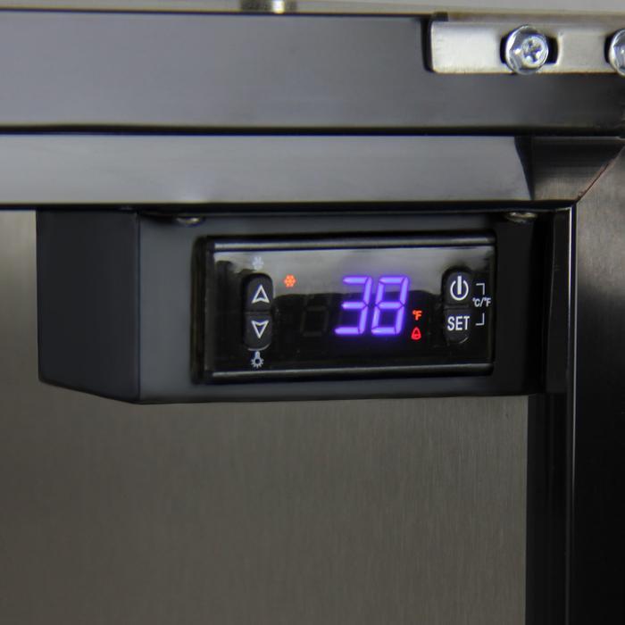 Kegco Beer Refrigeration 24" Wide Tap Stainless Steel Built-In Digital Left Hinge Kegerator with Kit Kegco Beer Refrigeration 24" Wide Tap Stainless Steel Built-In Digital Left Hinge Kegerator with Kit