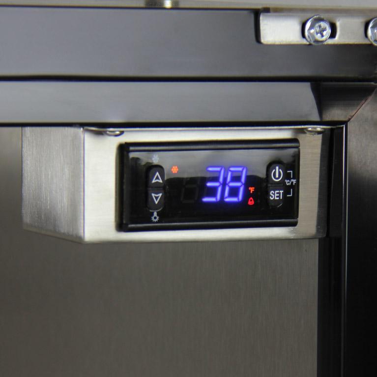 Kegco Beer Refrigeration 24" Wide Tap Stainless Steel Commercial Built-In Right Hinge Digital Kegerator with Kit Kegco Beer Refrigeration 24" Wide Tap Stainless Steel Commercial Built-In Right Hinge Digital Kegerator with Kit