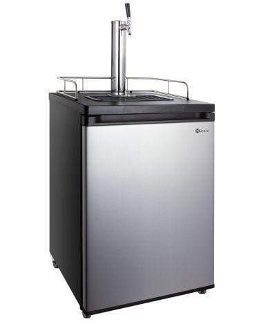 Kegco Beer Refrigeration 24" Wide Tap Stainless Steel Kegerator Kegco Beer Refrigeration 24" Wide Tap Stainless Steel Kegerator