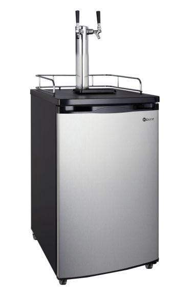 Kegco Beer Refrigeration Dual Tap 20" Wide Cold Brew Coffee Single Tap Stainless Steel Single Tap Kegerato Kegco Beer Refrigeration Dual Tap 20" Wide Cold Brew Coffee Single Tap Stainless Steel Single Tap Kegerato