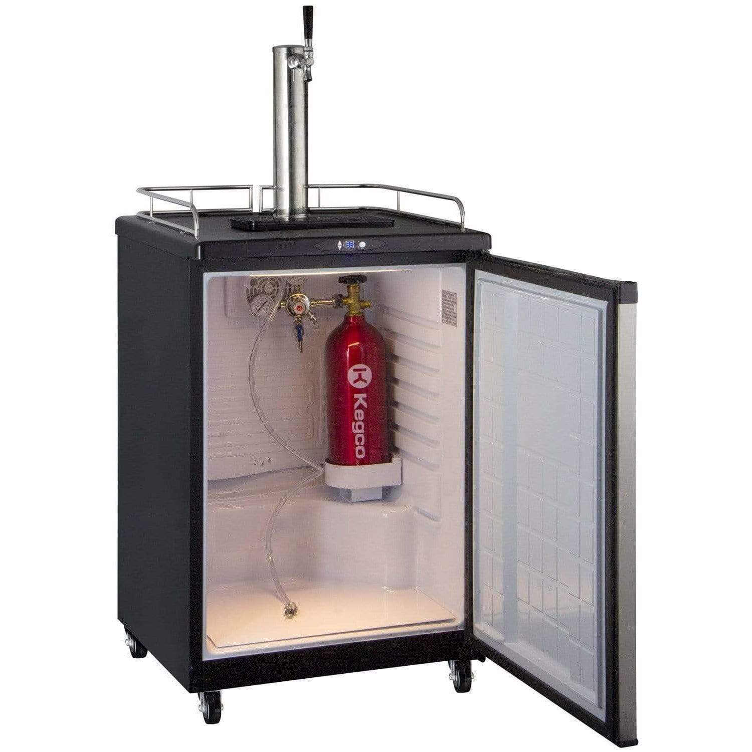 Kegco Beer Refrigeration KEGCO 24" WIDE TAP STAINLESS STEEL HOME BREW KEGERATOR Kegco Beer Refrigeration KEGCO 24" WIDE TAP STAINLESS STEEL HOME BREW KEGERATOR