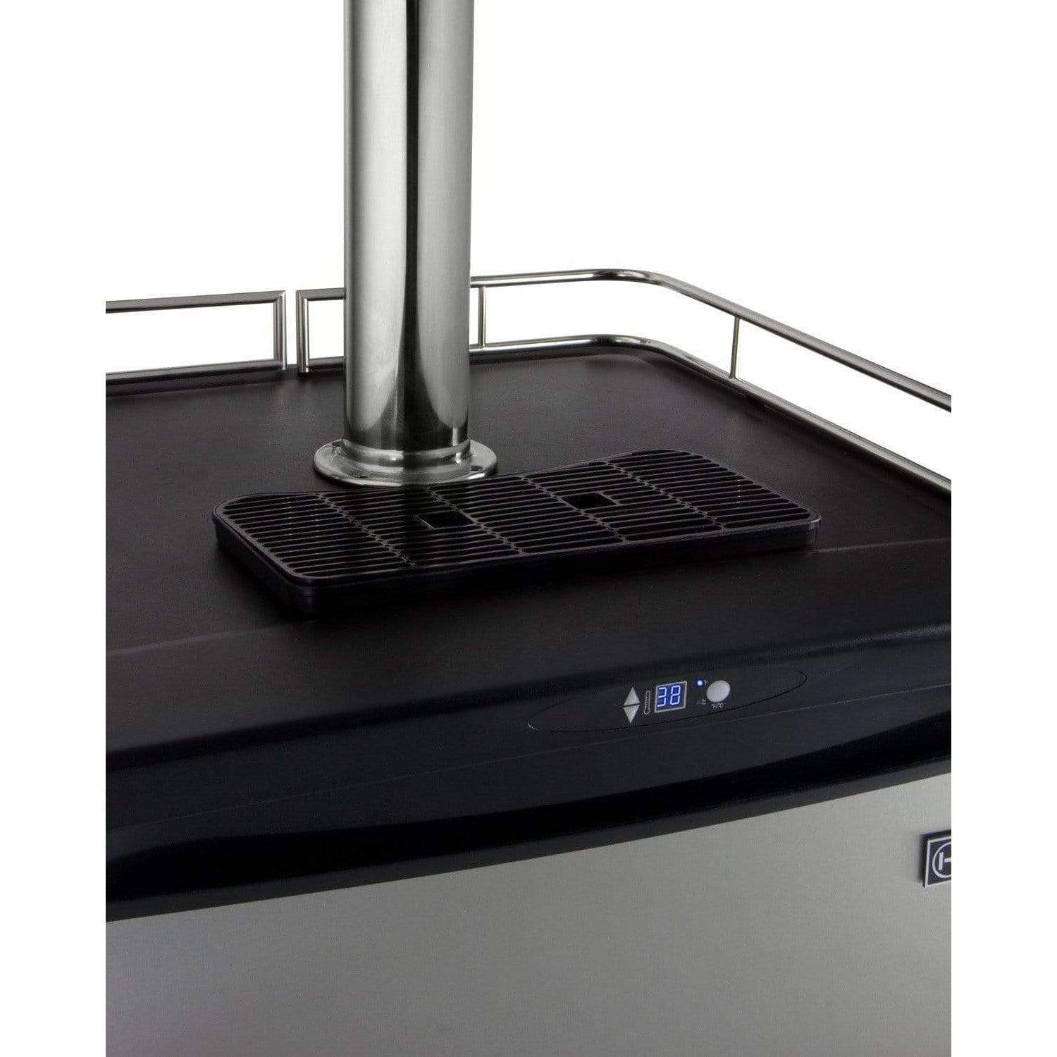 Kegco Beer Refrigeration KEGCO 24" WIDE TAP STAINLESS STEEL HOME BREW KEGERATOR Kegco Beer Refrigeration KEGCO 24" WIDE TAP STAINLESS STEEL HOME BREW KEGERATOR