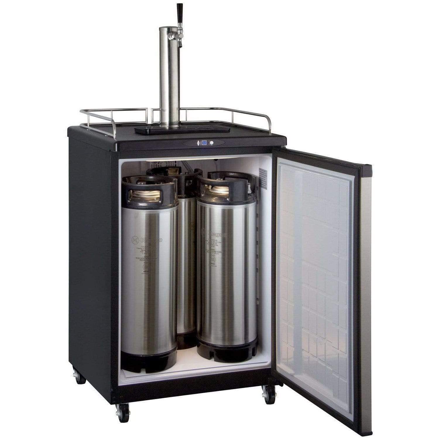 Kegco Beer Refrigeration KEGCO 24" WIDE TAP STAINLESS STEEL HOME BREW KEGERATOR Kegco Beer Refrigeration KEGCO 24" WIDE TAP STAINLESS STEEL HOME BREW KEGERATOR