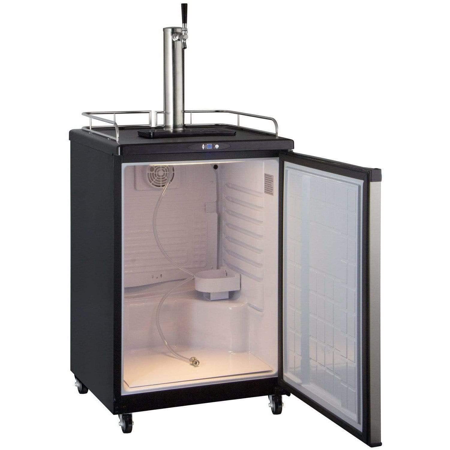 Kegco Beer Refrigeration KEGCO 24" WIDE TAP STAINLESS STEEL HOME BREW KEGERATOR Kegco Beer Refrigeration KEGCO 24" WIDE TAP STAINLESS STEEL HOME BREW KEGERATOR