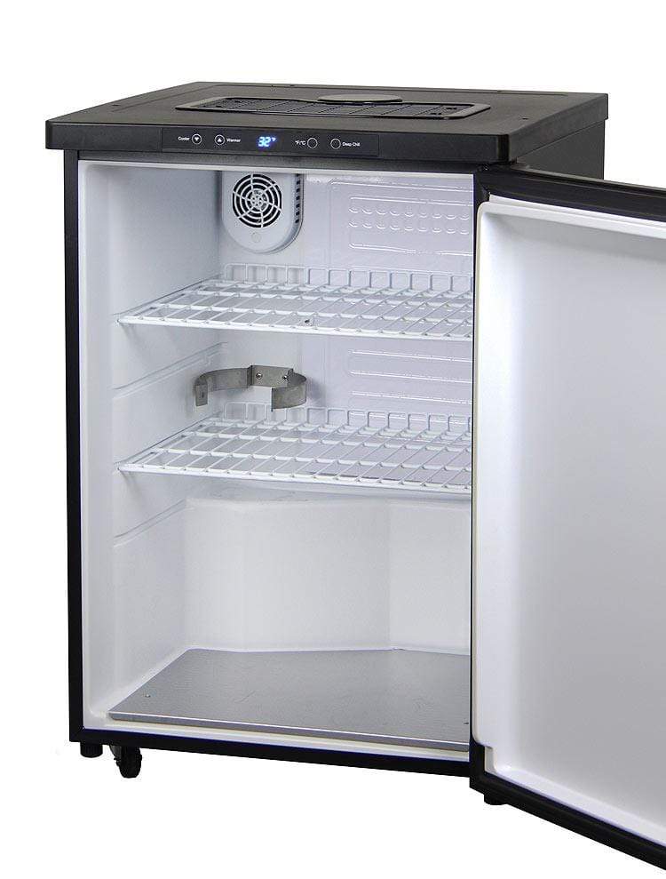 Kegco Beer Refrigeration Wide Black Digital Kegerator - Cabinet Only Kegco Beer Refrigeration Wide Black Digital Kegerator - Cabinet Only