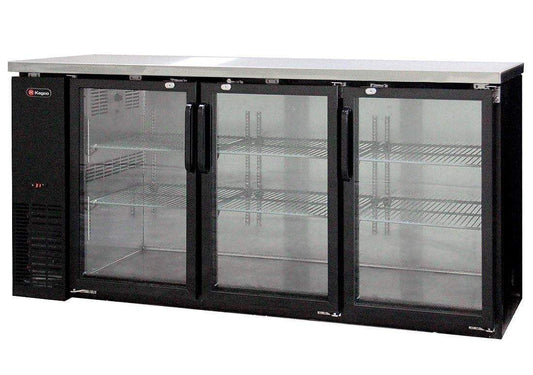 Kegco Kegco - Commercial Back Bar Cooler with Three Glass Doors