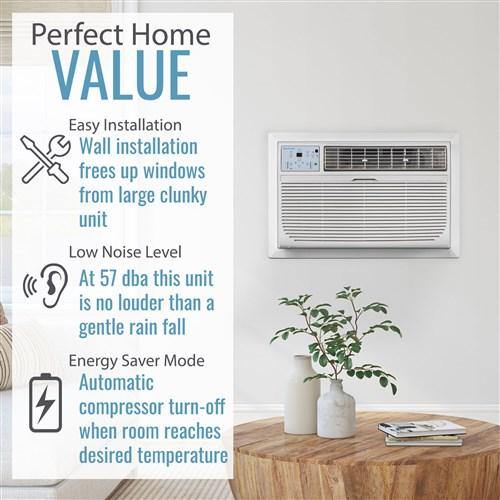 Keystone Through the Wall Air Conditioner Keystone - 8,000 - 14,000 BTU Through the Wall Heat/Cool Air Conditioner Keystone Through the Wall Air Conditioner Keystone - 8,000 - 14,000 BTU Through the Wall Heat/Cool Air Conditioner