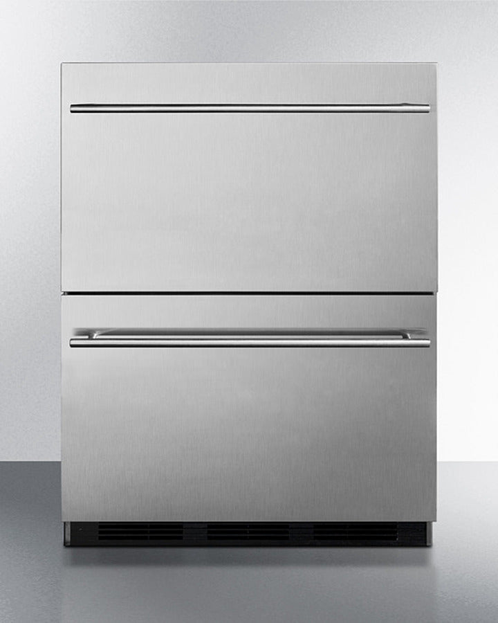 Summit Commercial - 24" Wide 2-Drawer All-Refrigerator Summit Commercial - 24" Wide 2-Drawer All-Refrigerator