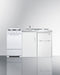 Summit - 60" Wide All-in-One Kitchenette with Gas Range