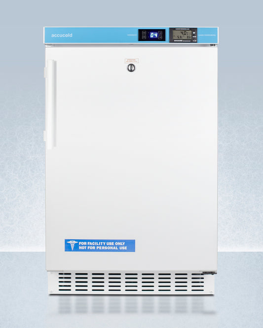 Accucold - 20" Wide Built-In Pharmacy All-Refrigerator, ADA Compliant