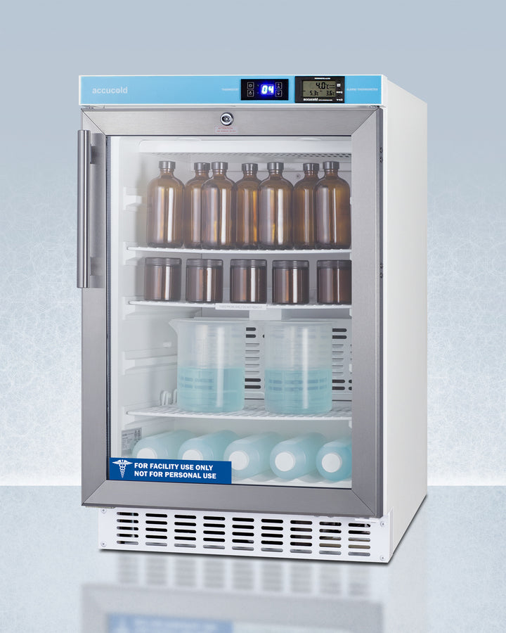 Accucold - 20" Wide Built-in Pharmacy All-refrigerator, ADA Compliant Accucold - 20" Wide Built-in Pharmacy All-refrigerator, ADA Compliant