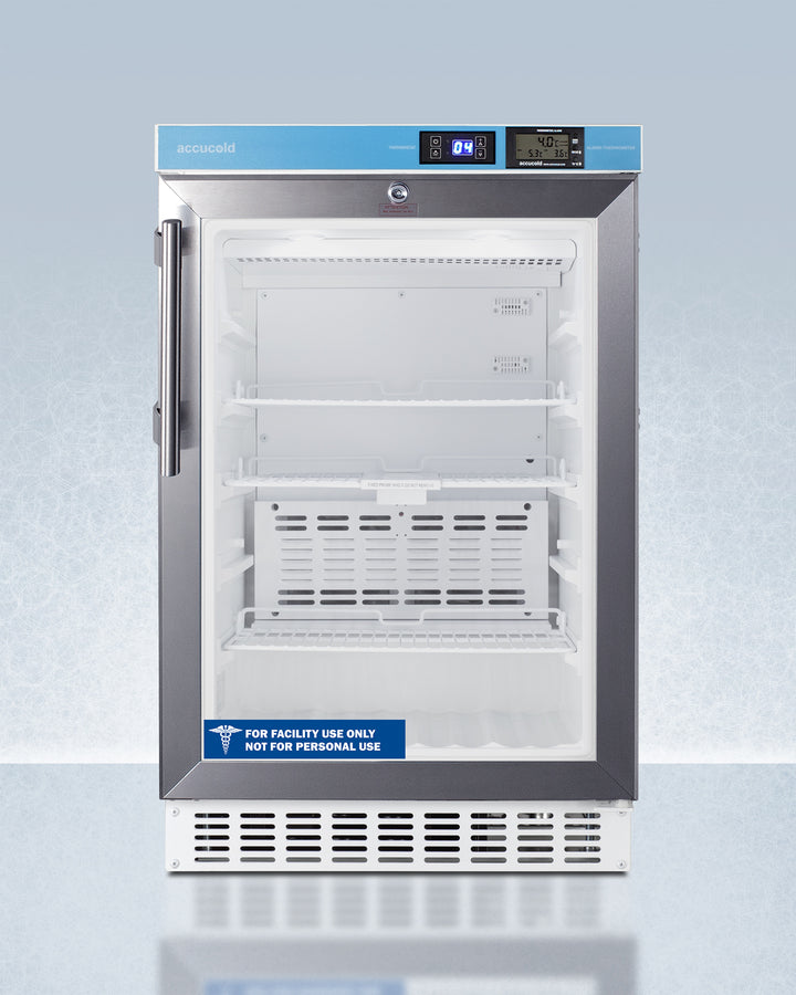 Accucold - 20" Wide Built-in Pharmacy All-refrigerator, ADA Compliant Accucold - 20" Wide Built-in Pharmacy All-refrigerator, ADA Compliant