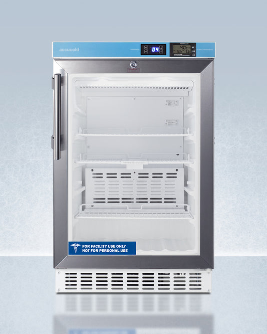 Accucold - 20" Wide Built-in Pharmacy All-refrigerator, ADA Compliant