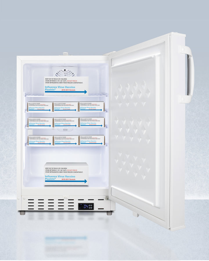 Accucold - 20" Wide Built-in Healthcare All-refrigerator, ADA Compliant Accucold - 20" Wide Built-in Healthcare All-refrigerator, ADA Compliant