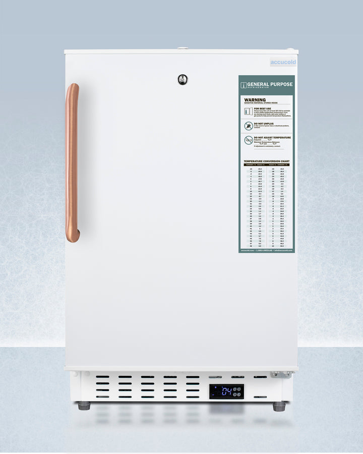 Accucold - 20" Wide Built-In Healthcare All-Refrigerator, ADA Compliant Accucold - 20" Wide Built-In Healthcare All-Refrigerator, ADA Compliant