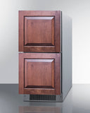 Summit - 15" Wide 2-Drawer All-Refrigerator, ADA Compliant Summit - 15" Wide 2-Drawer All-Refrigerator, ADA Compliant