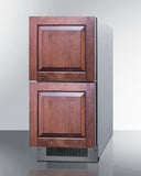 Summit - 15" Wide 2-Drawer All-Refrigerator, ADA Compliant Summit - 15" Wide 2-Drawer All-Refrigerator, ADA Compliant
