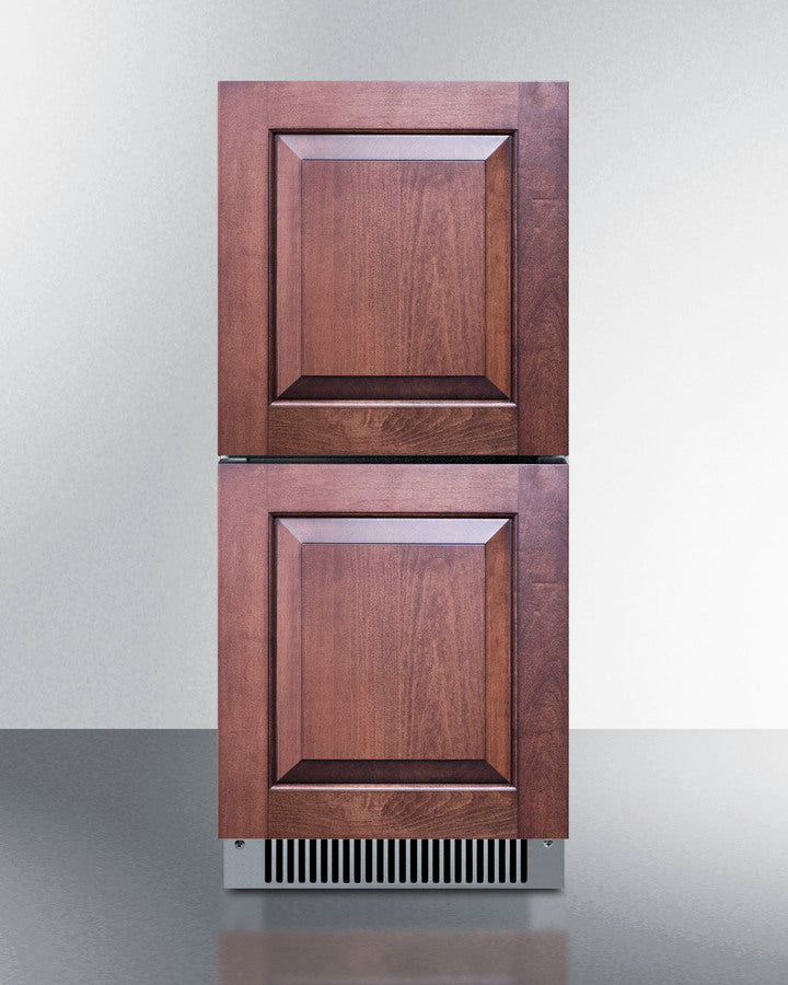 Summit - 15" Wide 2-Drawer All-Refrigerator, ADA Compliant Summit - 15" Wide 2-Drawer All-Refrigerator, ADA Compliant