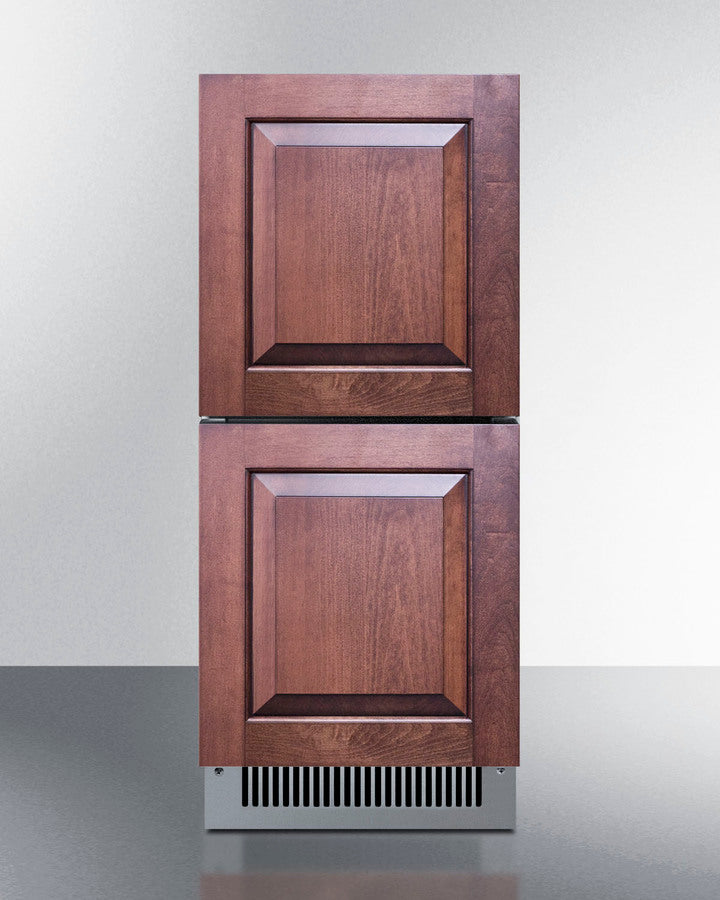 Summit - 15" Wide 2-Drawer All-Refrigerator, ADA Compliant Summit - 15" Wide 2-Drawer All-Refrigerator, ADA Compliant