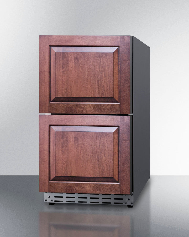 Summit - 18" Wide 2-Drawer All-Refrigerator, ADA Compliant Summit - 18" Wide 2-Drawer All-Refrigerator, ADA Compliant