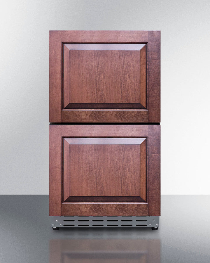 Summit - 18" Wide 2-Drawer All-Refrigerator, ADA Compliant Summit - 18" Wide 2-Drawer All-Refrigerator, ADA Compliant