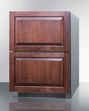 Summit - 24" Wide 2-Drawer All-Refrigerator, ADA Compliant Summit - 24" Wide 2-Drawer All-Refrigerator, ADA Compliant