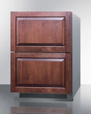 Summit - 24" Wide 2-Drawer All-Refrigerator, ADA Compliant Summit - 24" Wide 2-Drawer All-Refrigerator, ADA Compliant
